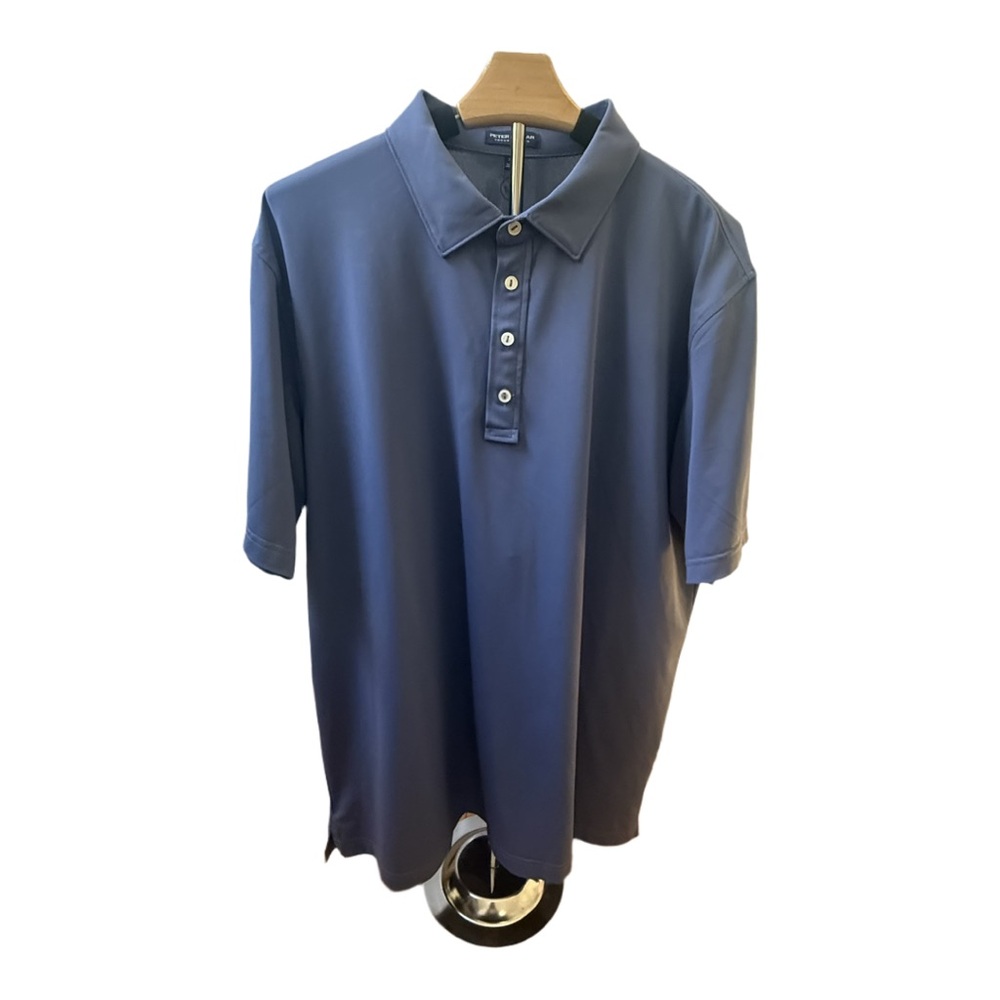 Euc Peter Millar Solid Performance Jersey Polo In… - image 1